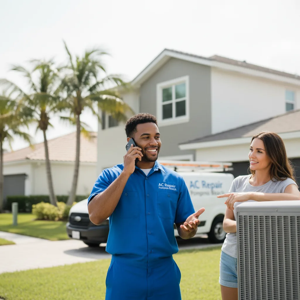 AC Repair Pompano Beach customer support in Whitehall